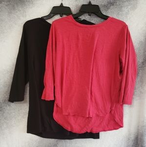 XL long sleeve top bundle